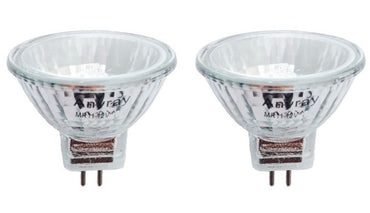 2-Pack MR11 20W Reflector Bulbs – 12V Clear Fiber Optic & Christmas Decoration Lamps