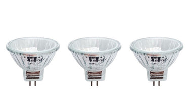 3-Pack MR11 20W Flood Reflector Bulbs – 24V Fiber Optic & Christmas Decoration Lamps – Anyray A1873Y