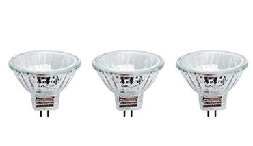 3-Pack MR11 5W Clear Bulbs – 6V Fiber Optic & Christmas Decoration Lamps – Anyray A2003Y