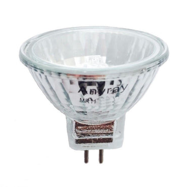 1‑Pack MR11 5W Christmas Village Fiber Optic Reflector Bulb – 6V – Anyray A2003Y