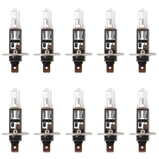 8-Pack H1 100W Automotive Light Bulbs – 12V, P14.5S Base – Anyray A1902A