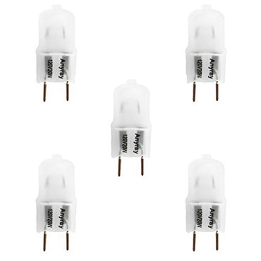 5‑Pack G8 20W 120V Frosted Microwave Light Bulbs – Anyray