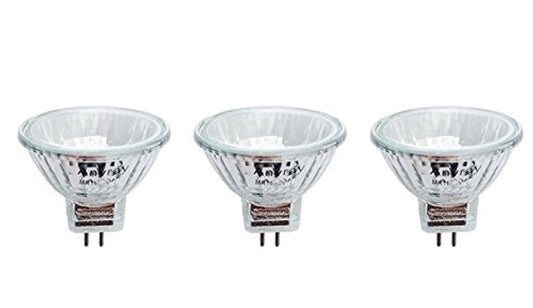 3-Pack MR11 5W Clear Bulbs – 6V Fiber Optic & Christmas Decoration Lamps – Anyray A2003Y
