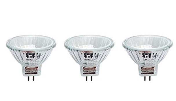 3-Pack MR11 5W Clear Bulbs – 6V Fiber Optic & Christmas Decoration Lamps – Anyray A2003Y