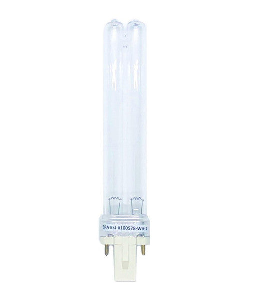1-Pack 9W UV-C Germicidal Bulb – G23 Base, 6.5-Inch Ultraviolet Sterilizer Lamp