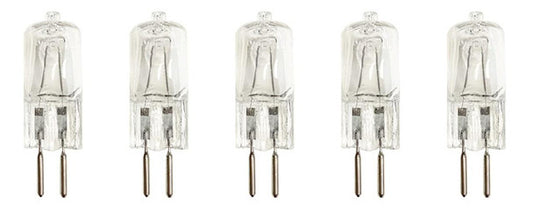 5‑Pack 35W GY6.35 / GX6.35 Bi-Pin Light Bulbs – 120V / 130V – Anyray A1602Y