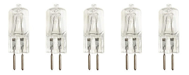 5‑Pack 35W GY6.35 / GX6.35 Bi-Pin Light Bulbs – 120V / 130V – Anyray A1602Y