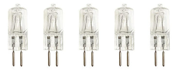 5‑Pack 35W GY6.35 / GX6.35 Bi-Pin Light Bulbs – 120V / 130V – Anyray A1602Y